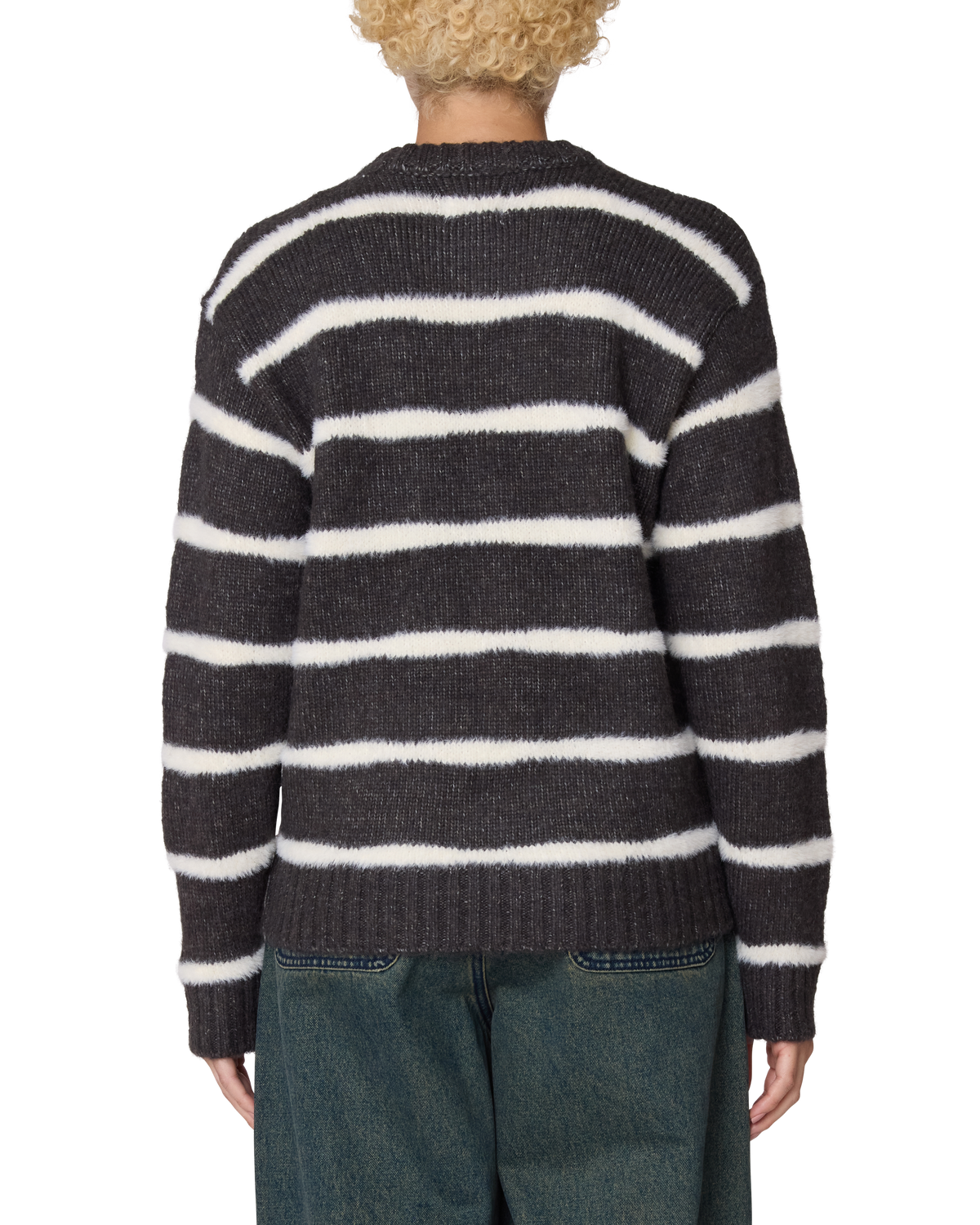 CASEY STRIPE CREW SWEATER