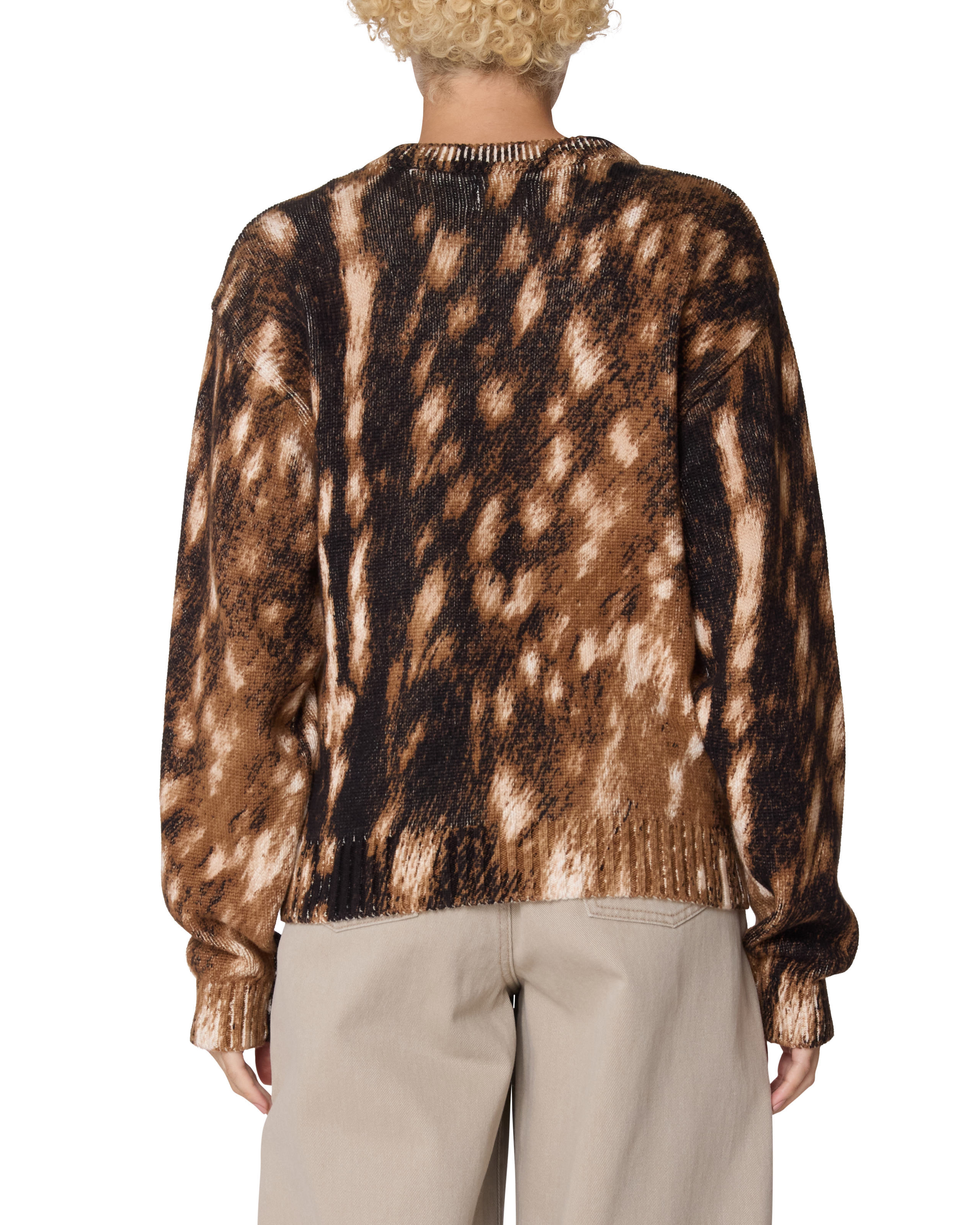 FAWN CREW SWEATER (zoomed)