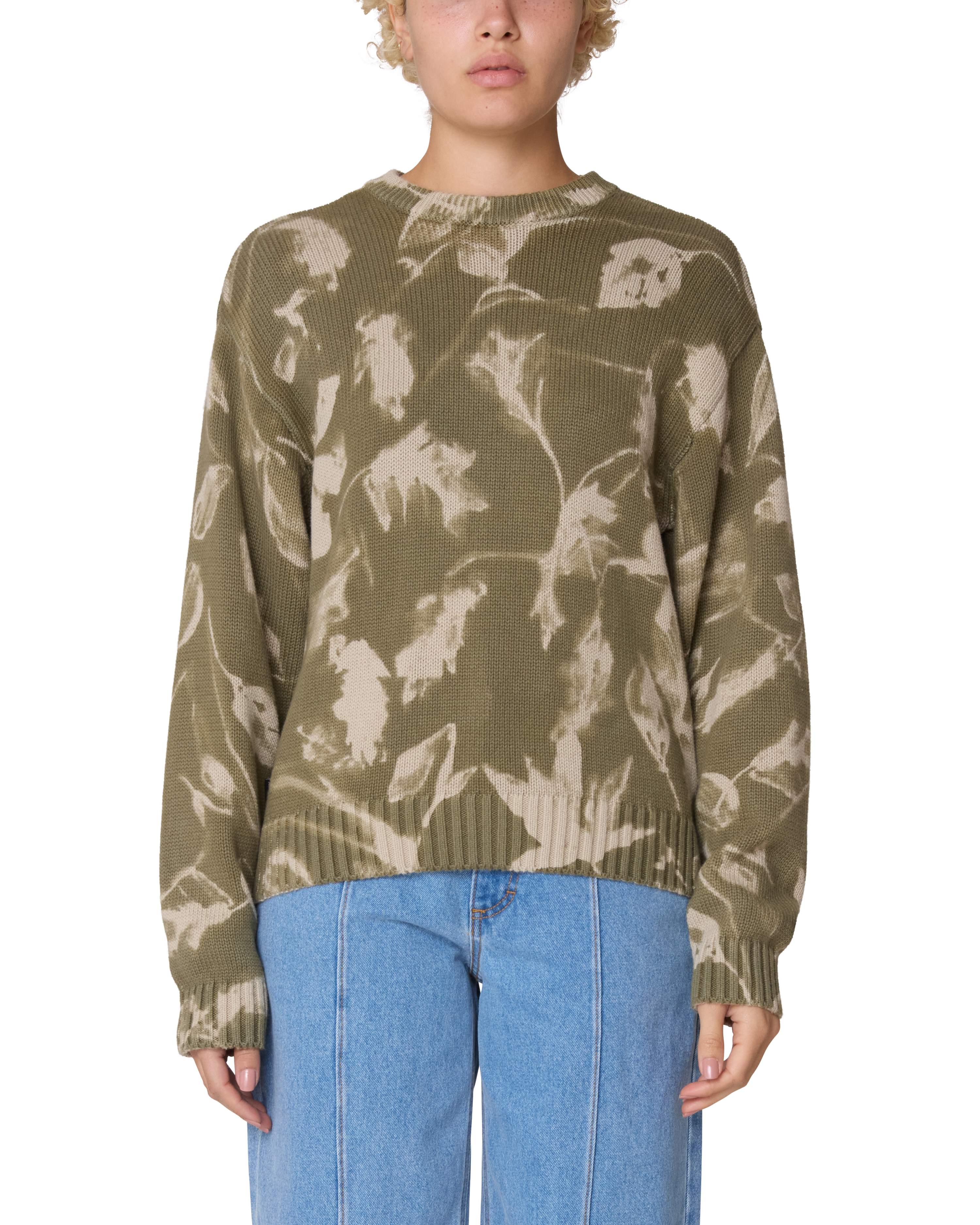 LEAVES CREW SWEATER – OBEY CLOTHING