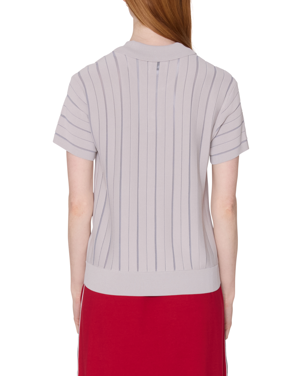 obey arlo stripe polo sweater cloud multi