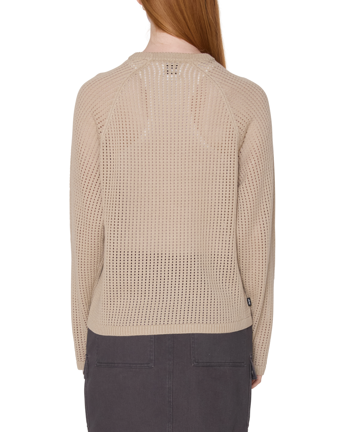 obey-talia-open-knit-raglan-natural