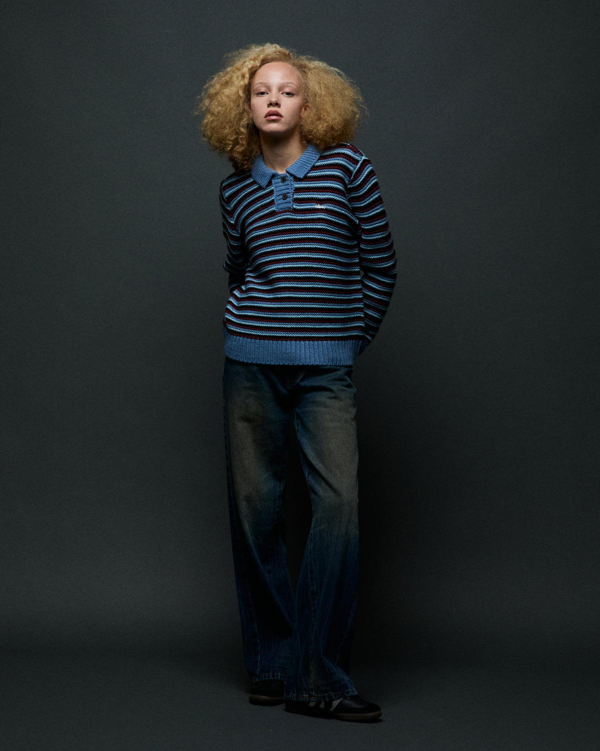 COLETTE POLO SWEATER