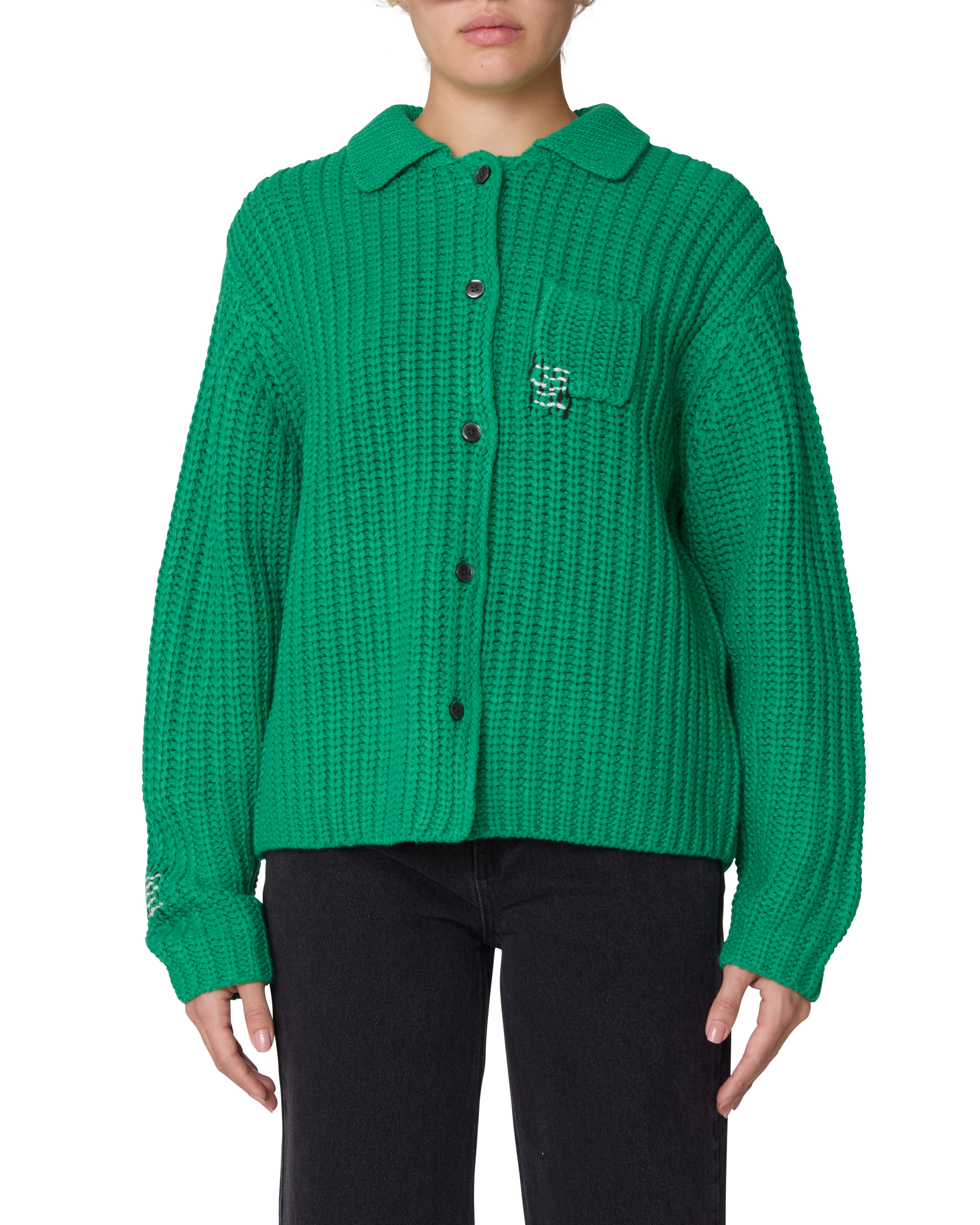 JULIAN BUTTON DOWN SWEATER – OBEY CLOTHING