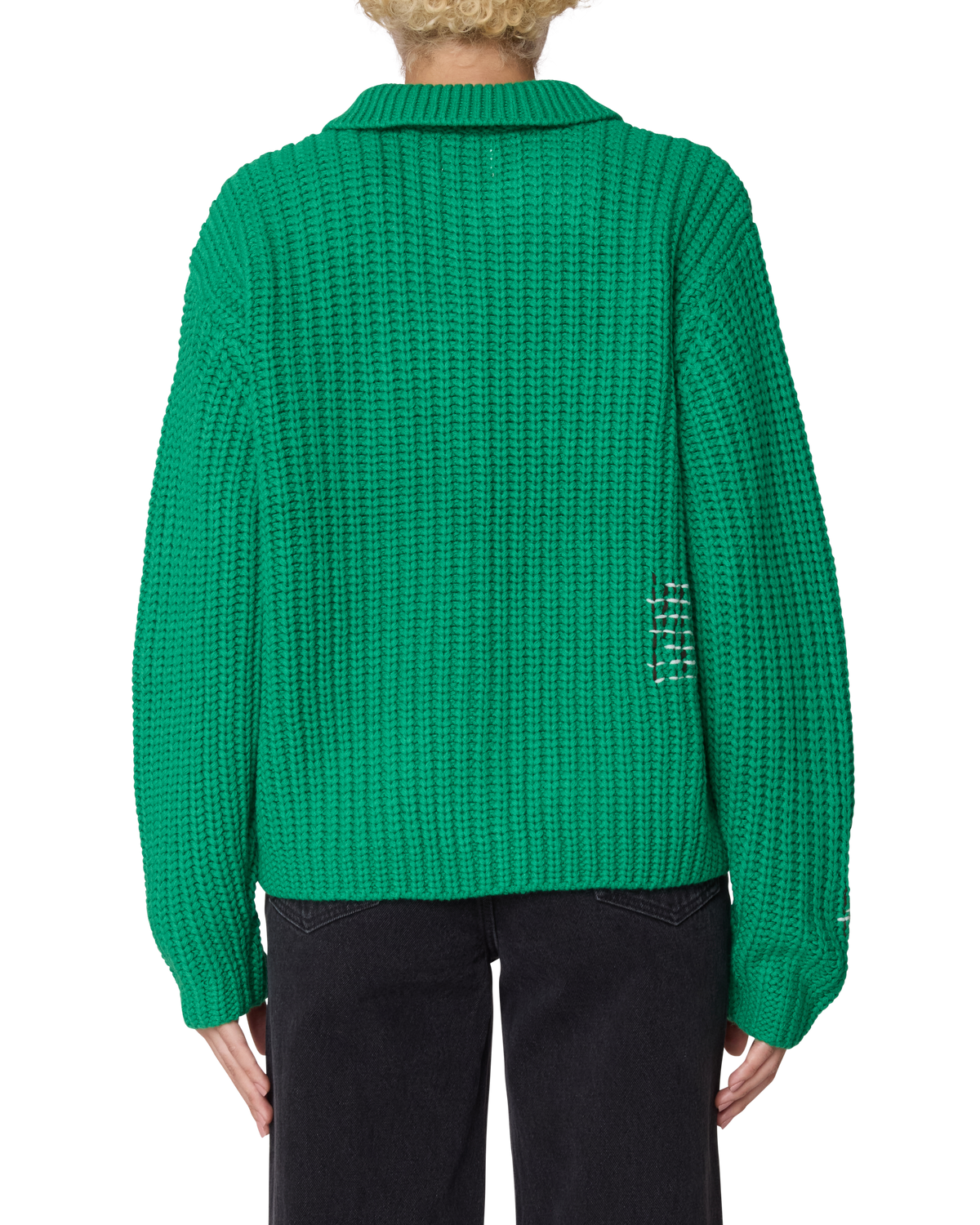 JULIAN BUTTON DOWN SWEATER