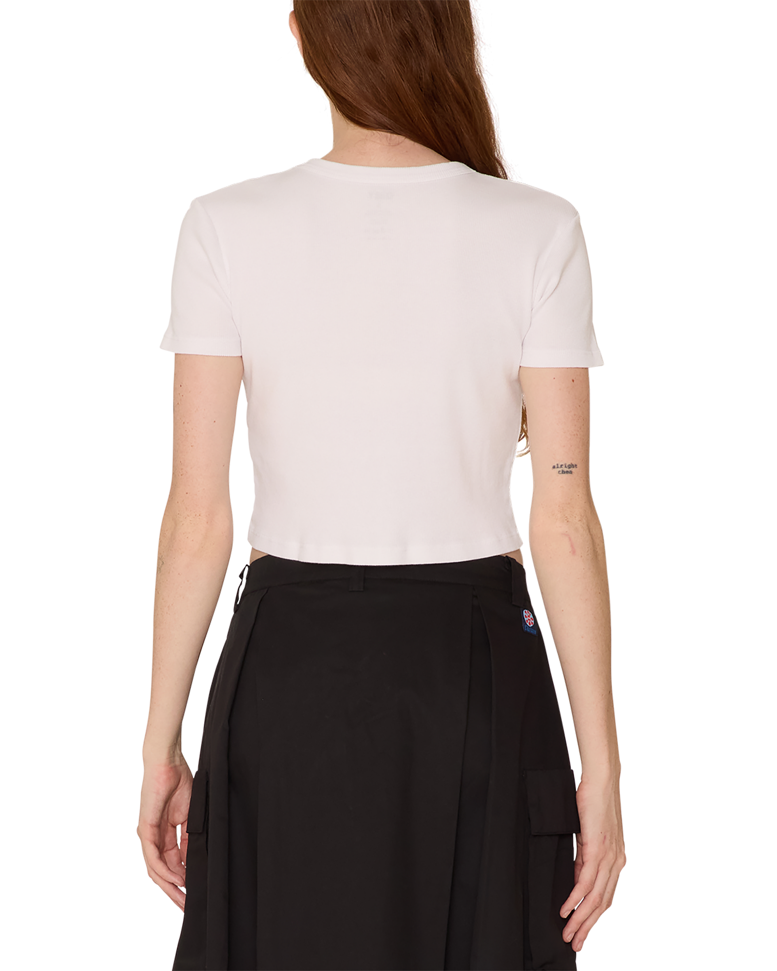 obey jumpy obey cropped emma t shirt white (zoomed)