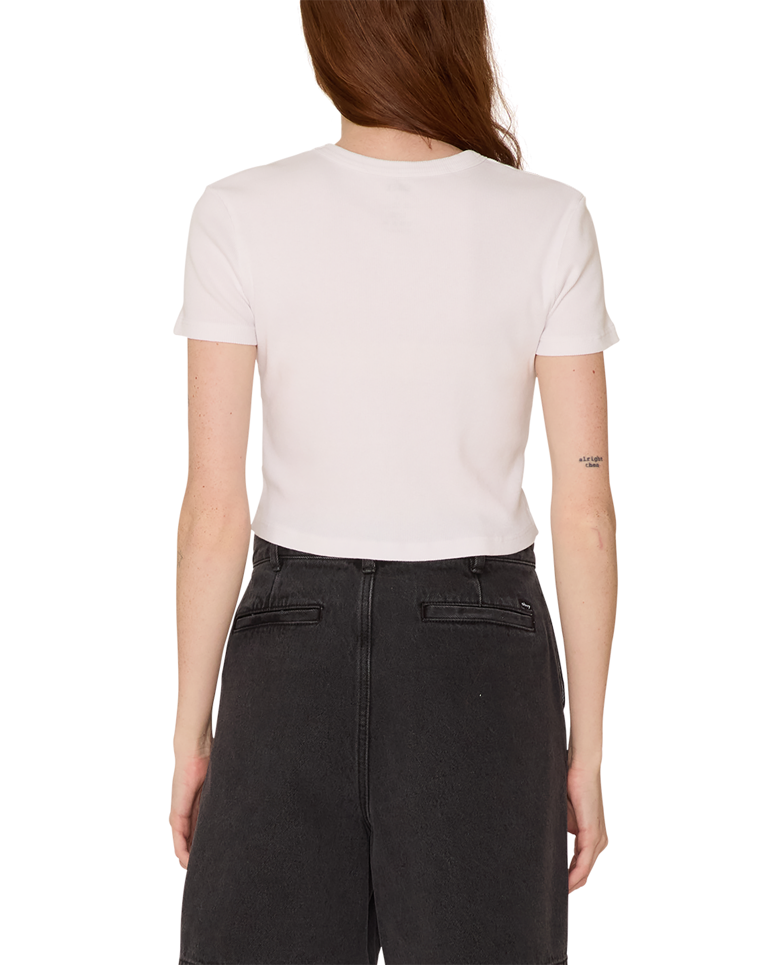 ON THE OUTSIDE LOOKING IN CROPPED EMMA T-SHIRT