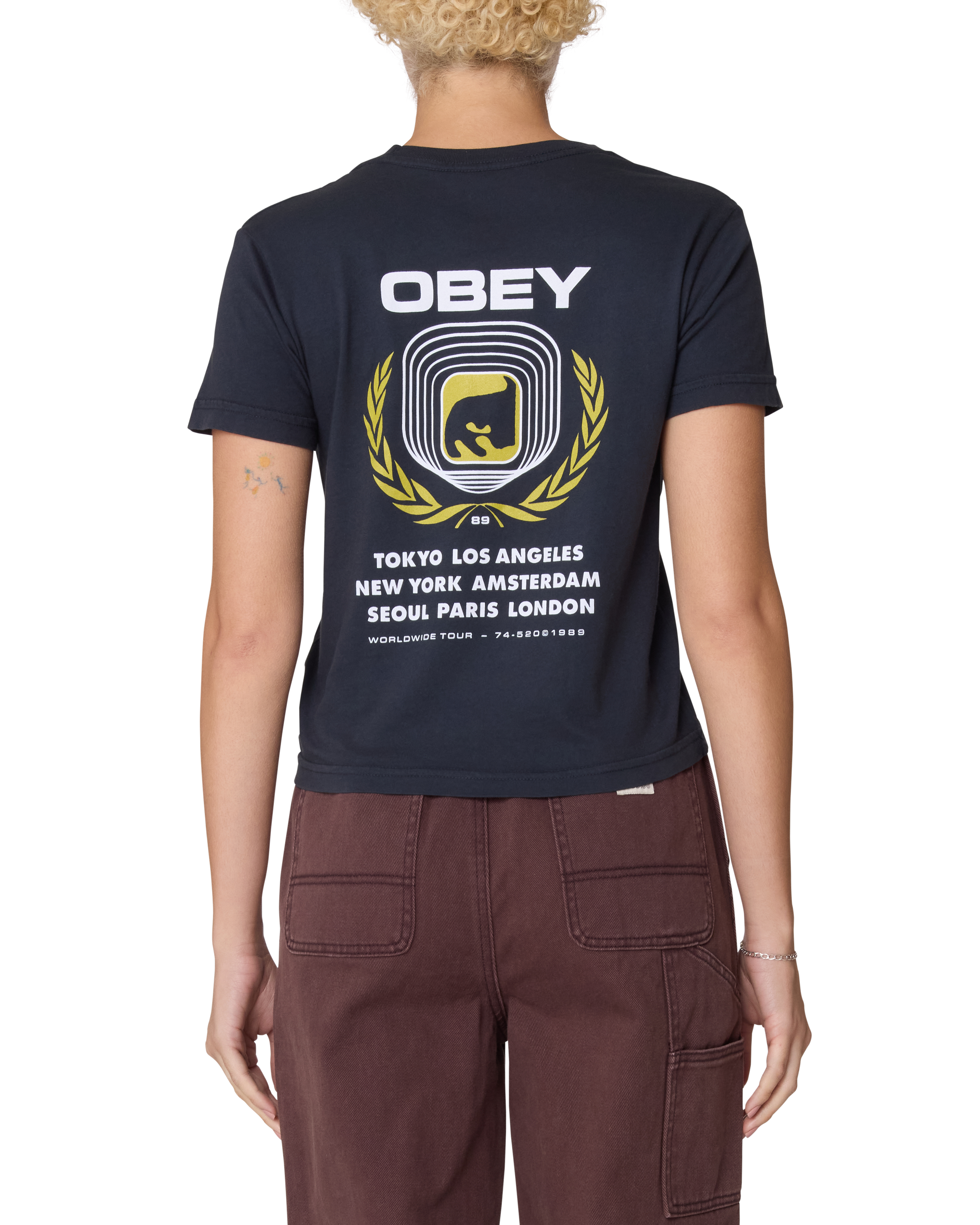 ICON EYE WREATH KAIA T-SHIRT (zoomed)