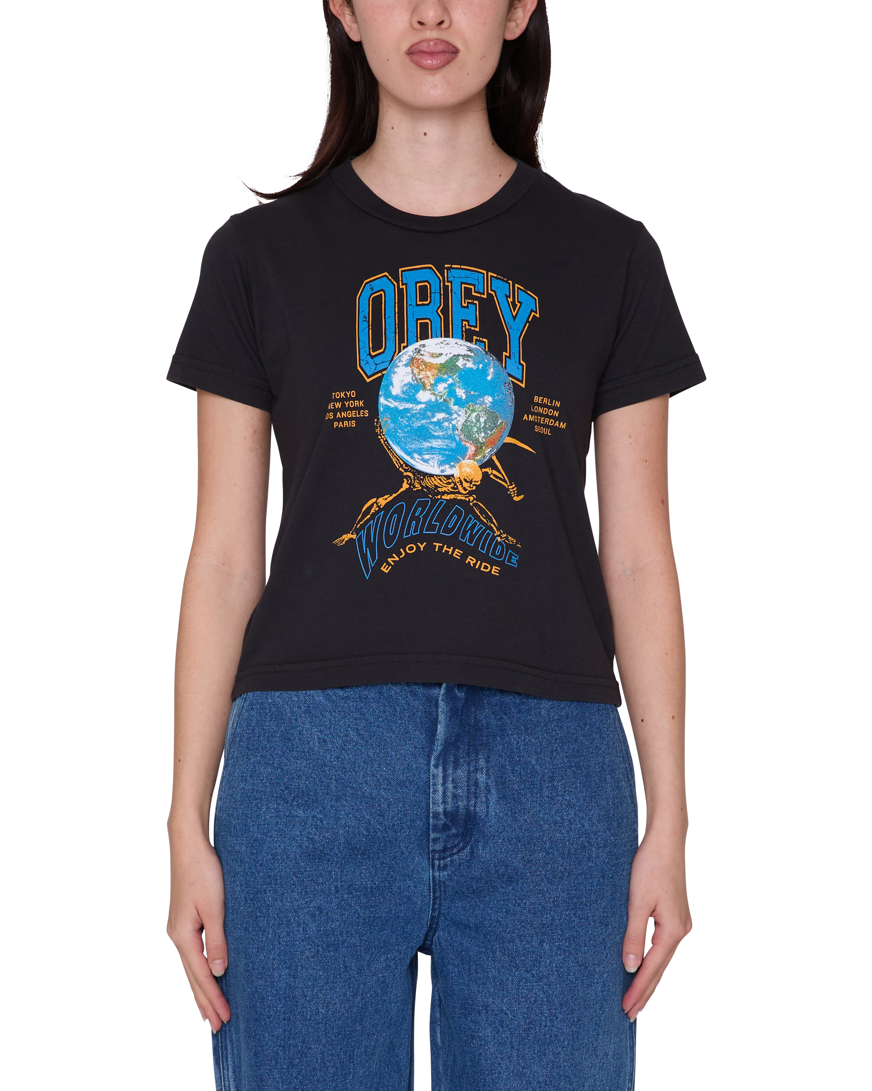 ENJOY THE RIDE KAIA T-SHIRT – OBEY CLOTHING