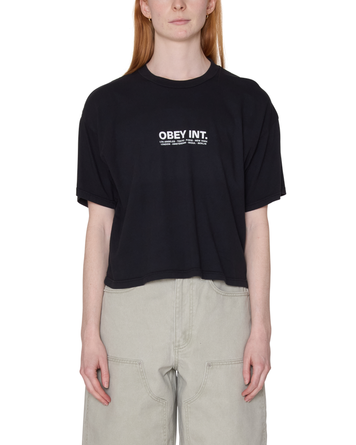 OBEY INT. ROW T-SHIRT