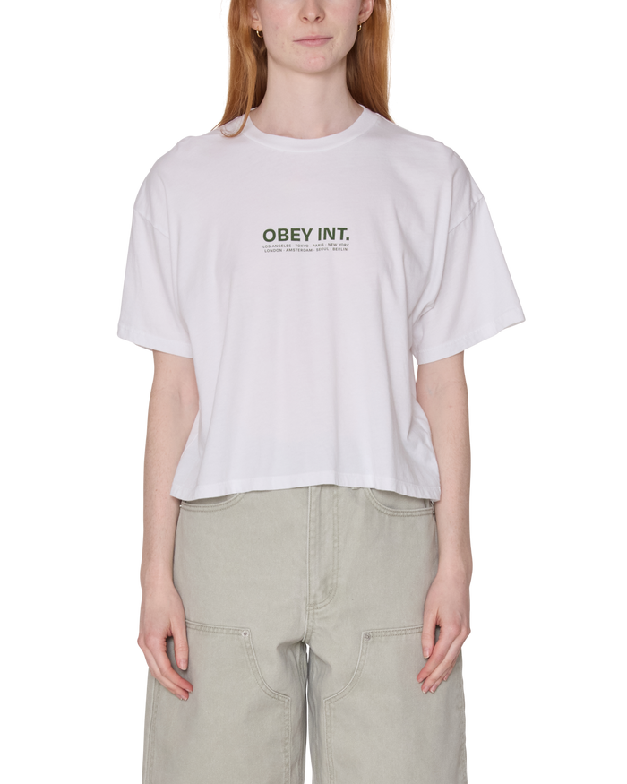 OBEY INT. ROW T-SHIRT
