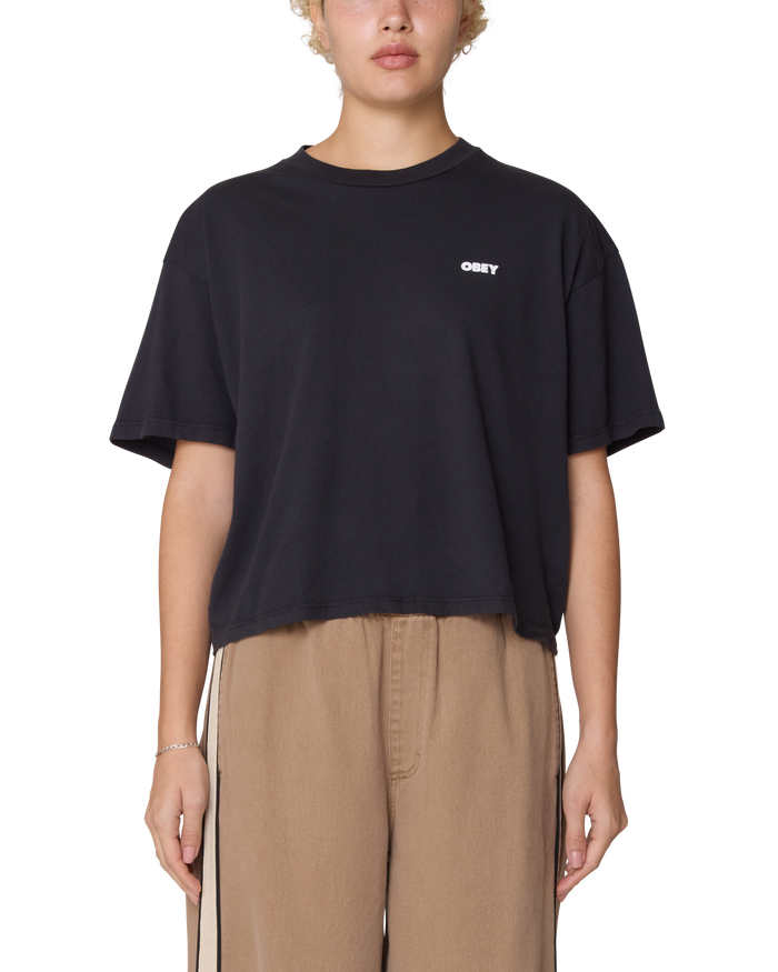 ART STUDIO FLOWERS ROW T-SHIRT - alternate view