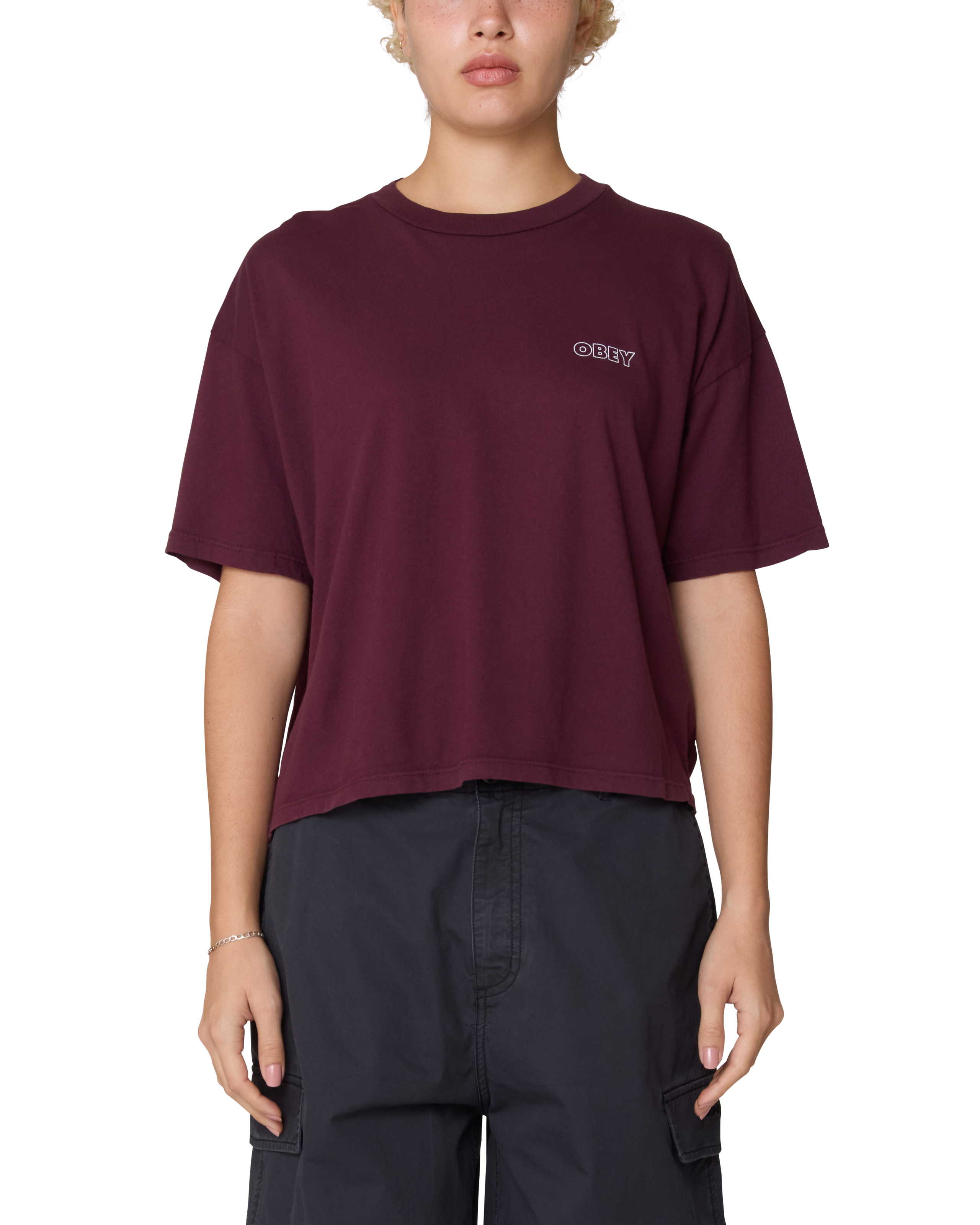 OBEY STUDIOS INC. 1989 ROW T-SHIRT (zoomed)