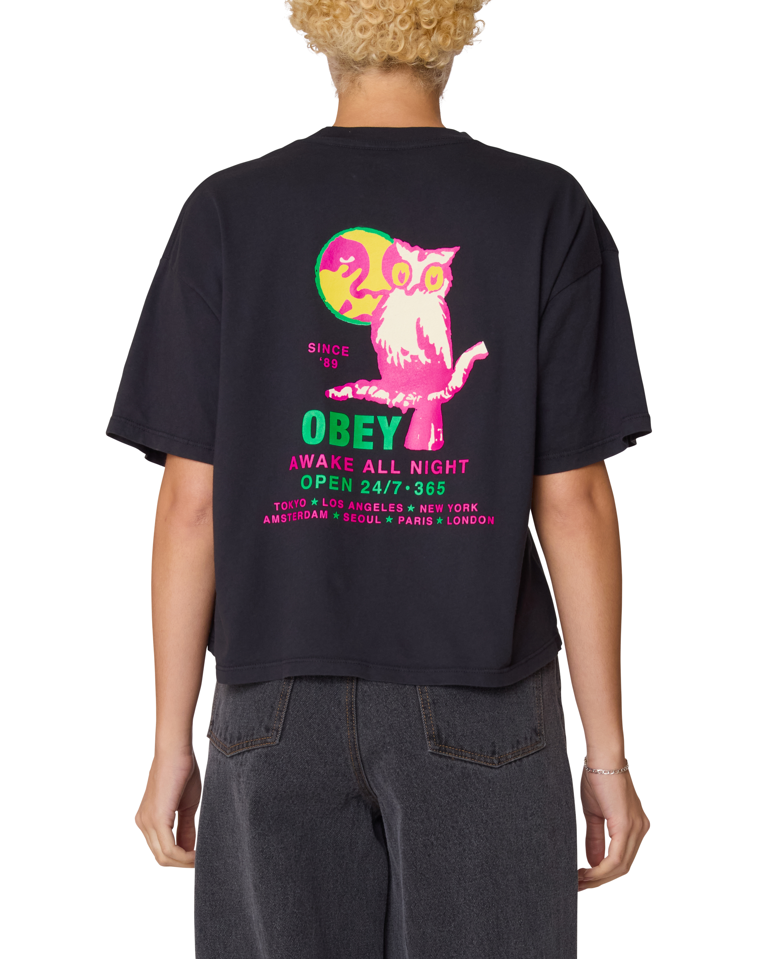 OWL ROW T-SHIRT (zoomed)