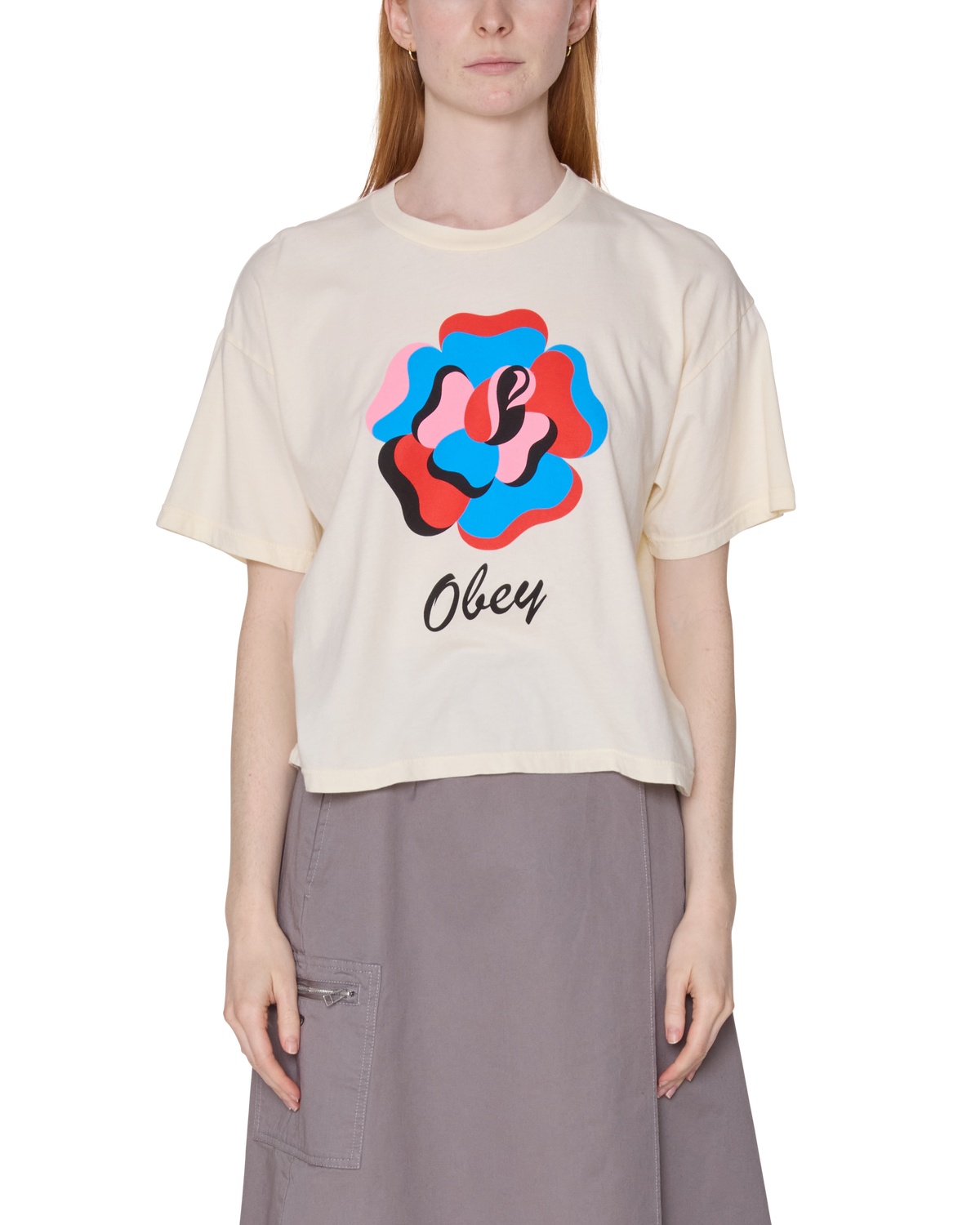 obey-paper-rose-row-t-shirt-unbleached