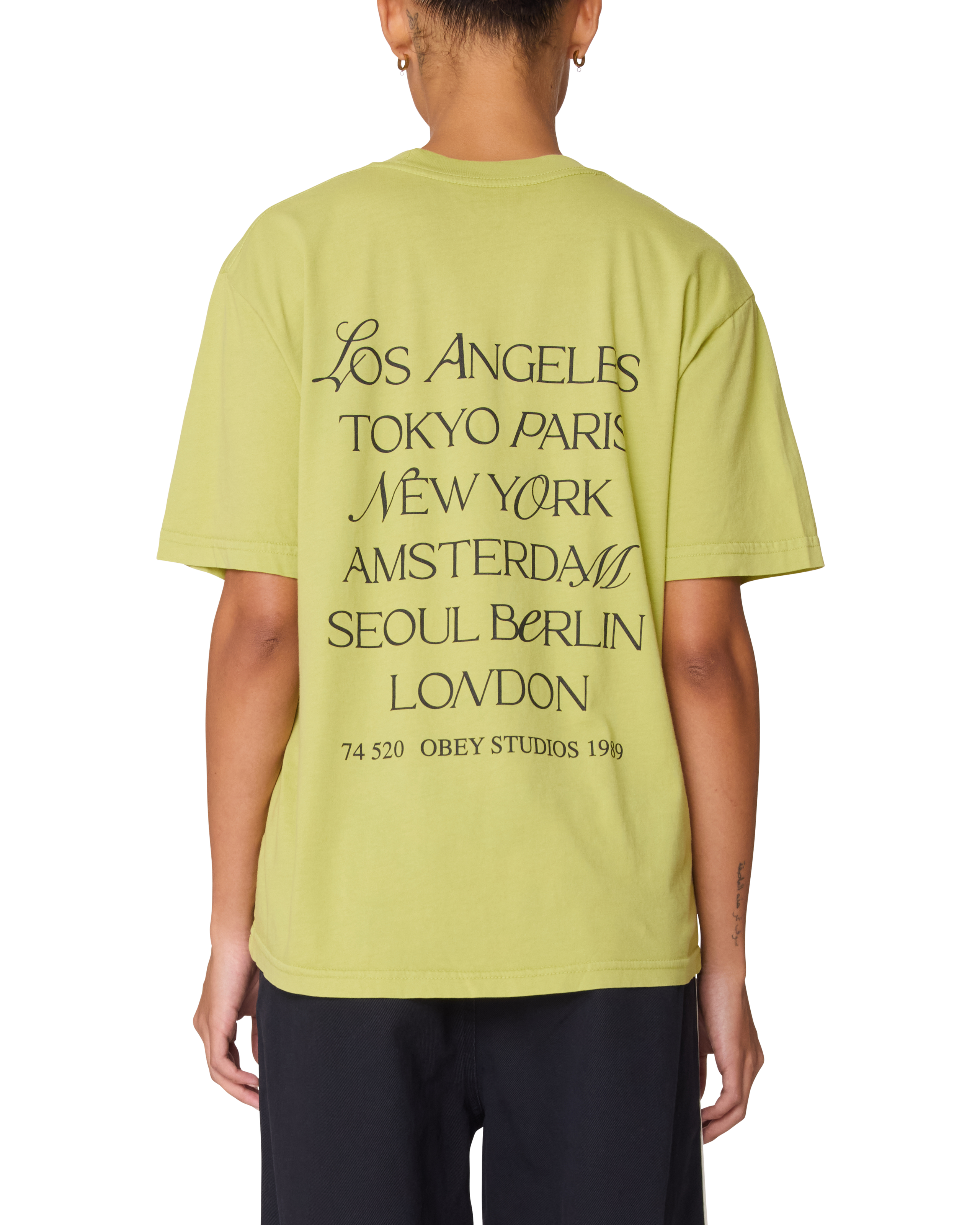 MIX TYPE CITY ROLL CALL MICHELLE T-SHIRT (zoomed)