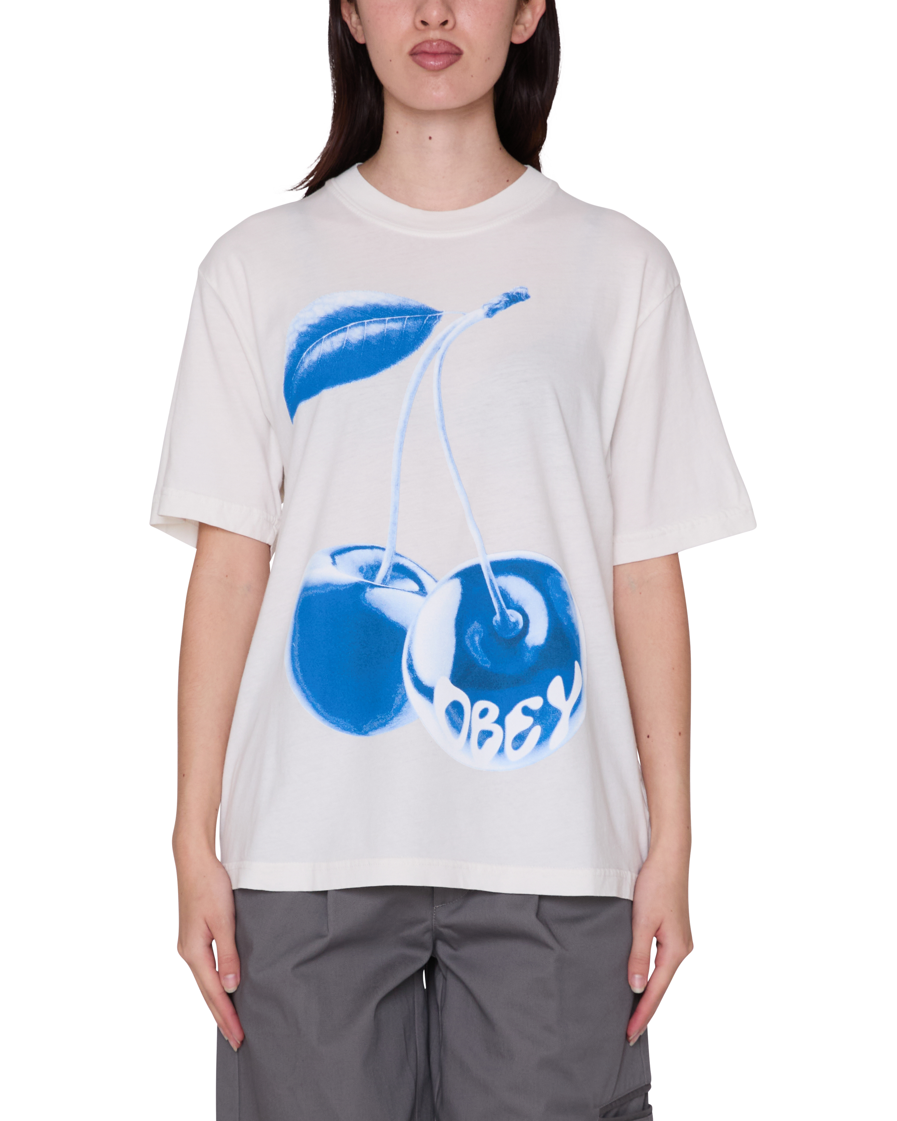 BLUE CHERRY MICHELLE T-SHIRT – OBEY CLOTHING
