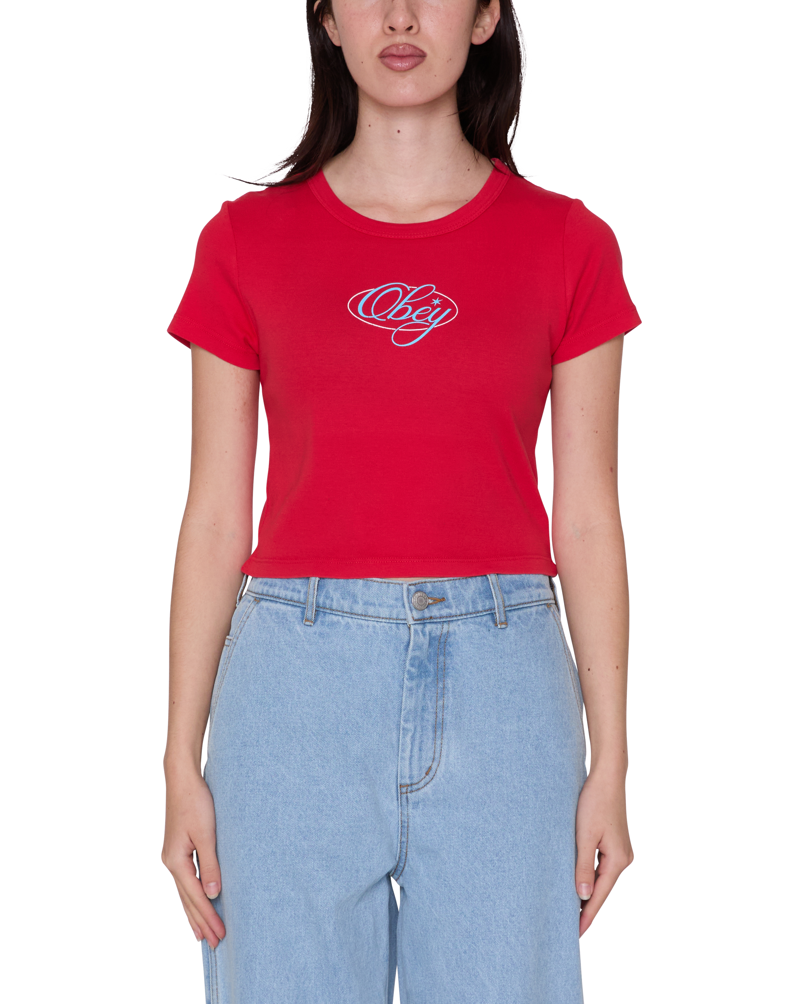 obey-scripty-skater-kaci-t-shirt-true-red (zoomed)