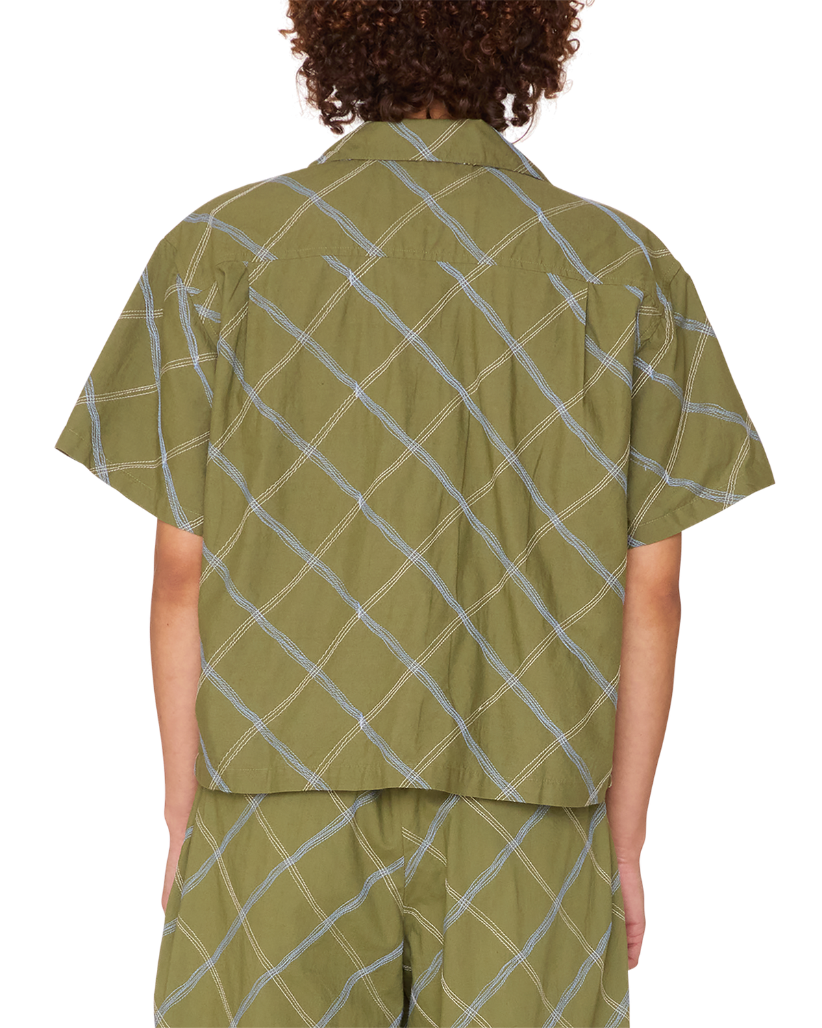LILITH DIAMOND STITCH SS SHIRT