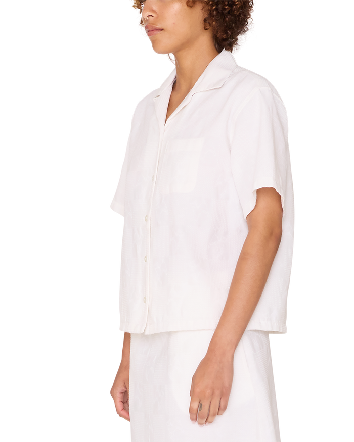 obey manor jacquard white - alternate view