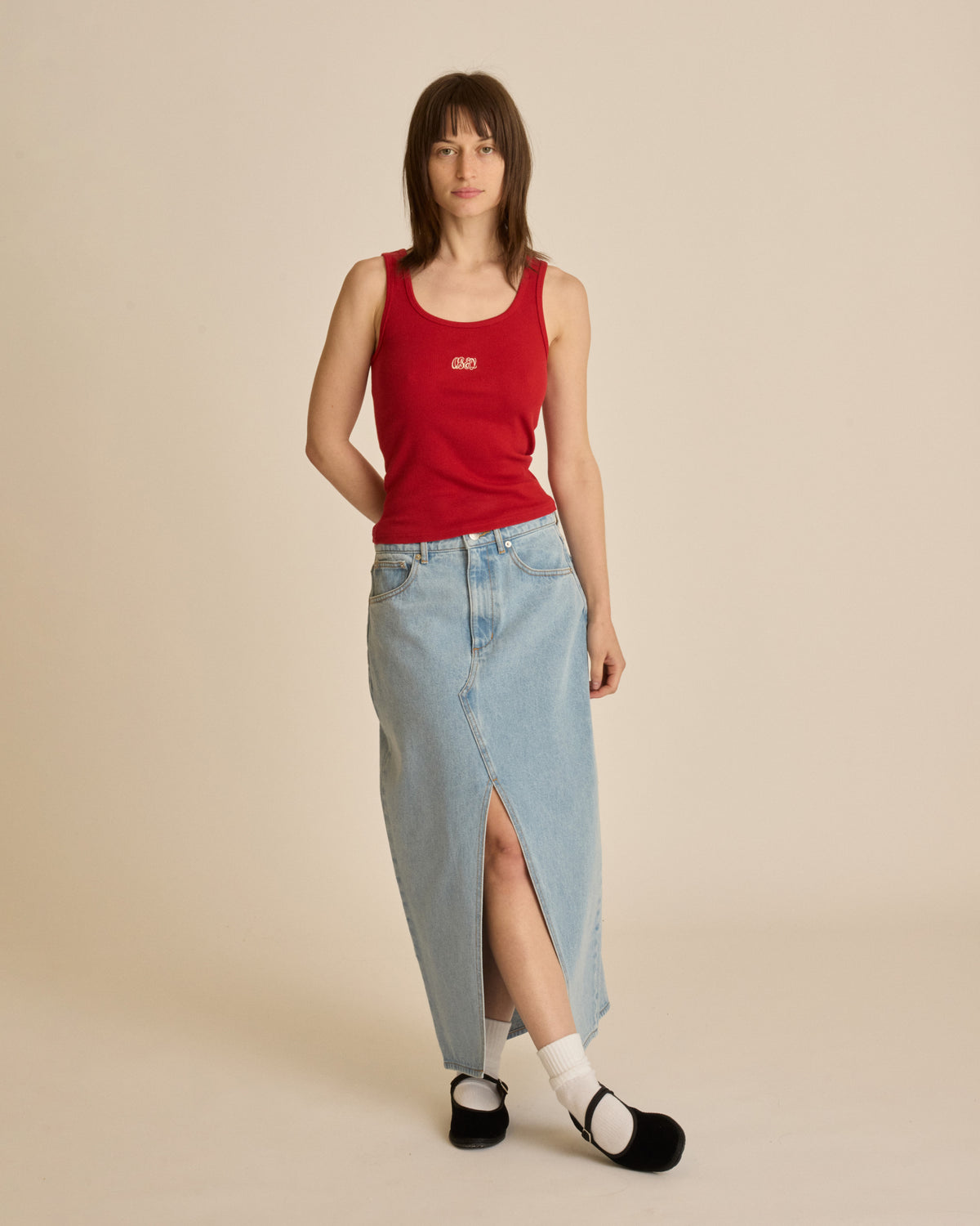 SIMPLEX DENIM SKIRT