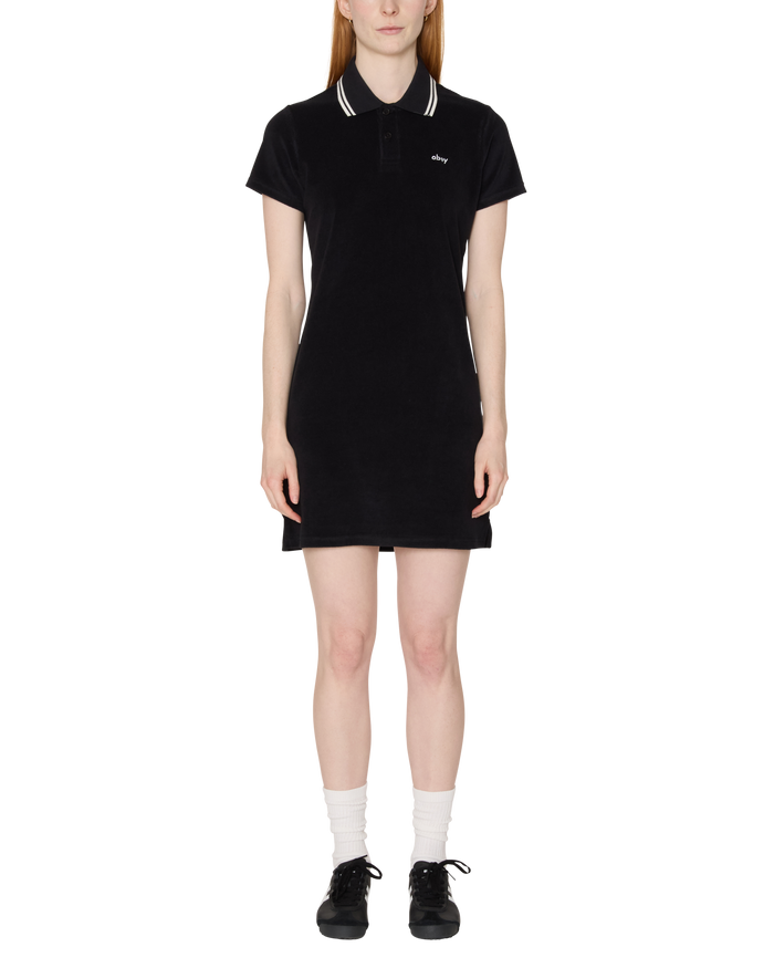 obey-lucia-polo-dress-digital-black