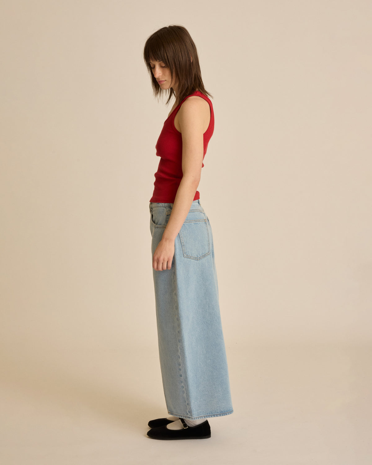 SIMPLEX DENIM SKIRT