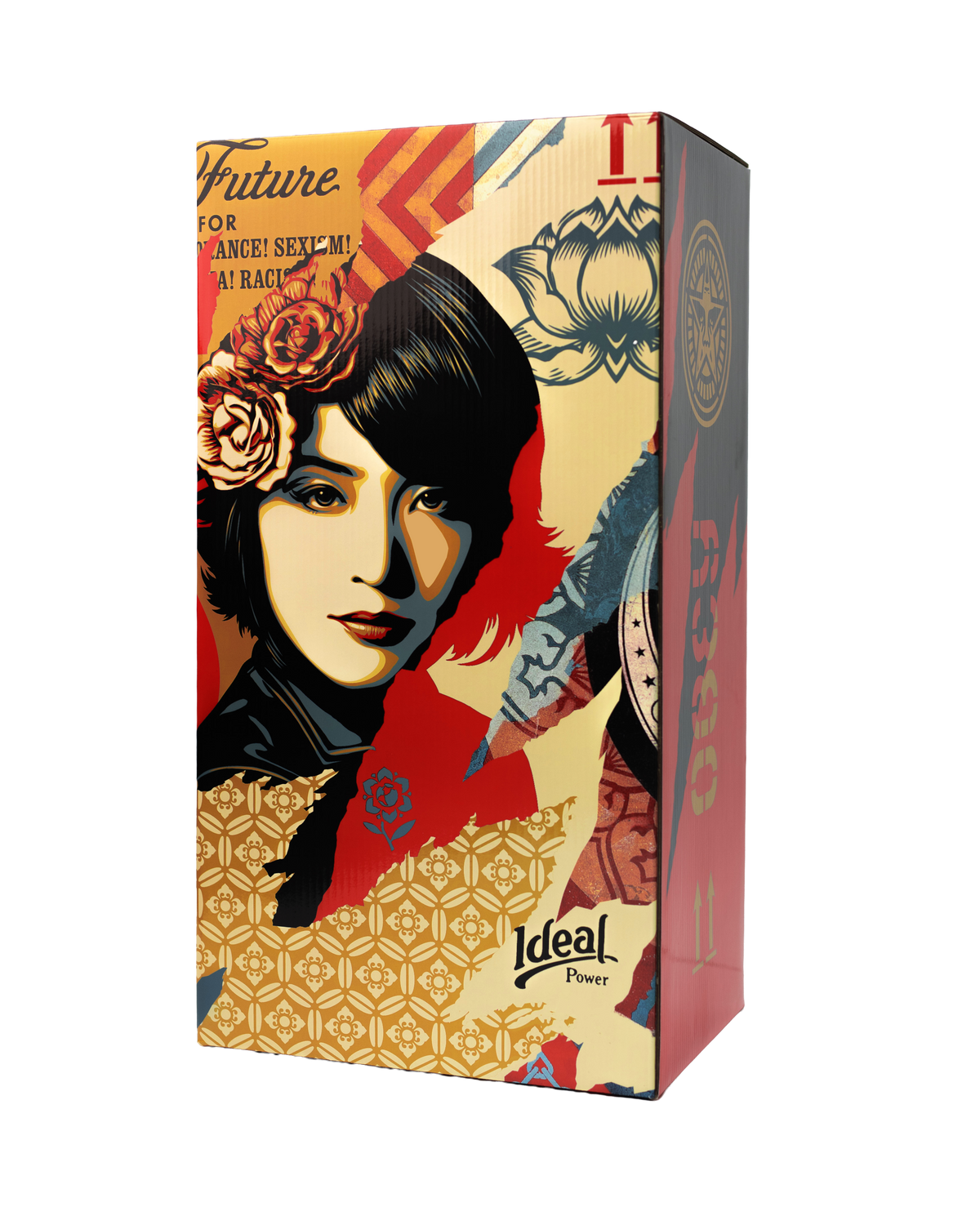 Shepard Fairey collage BEARBRICK 1000%