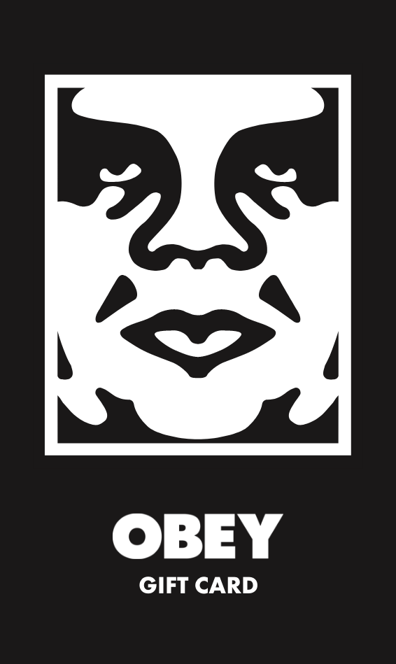 OBEY Electronic Gift Card assorted (zoomed)