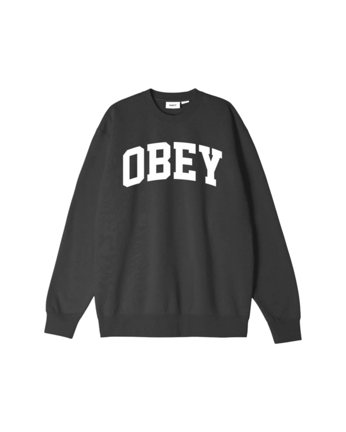OBEY COLLEGIATE CREWNECK