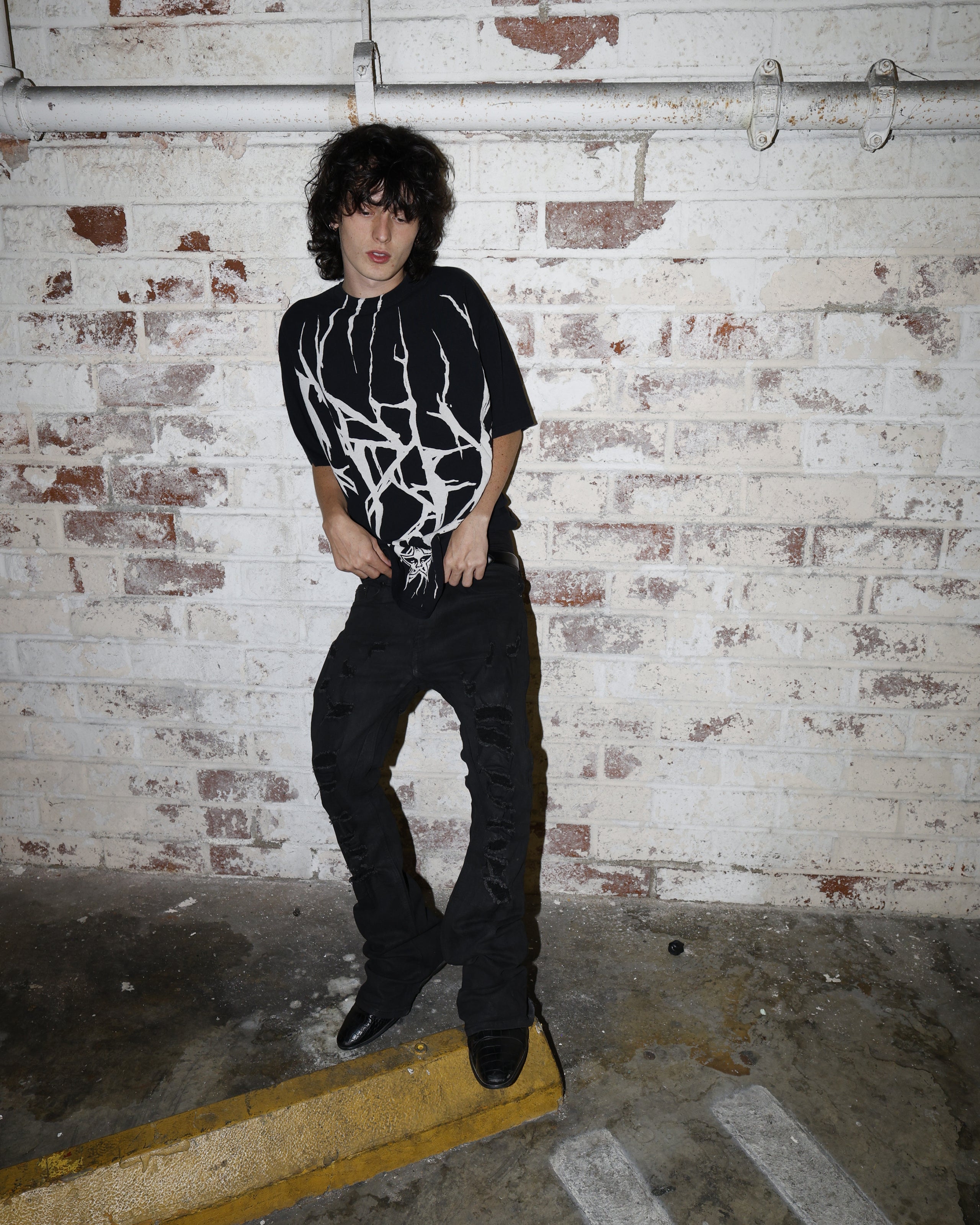 DEATH METAL VINTAGE T-SHIRT (zoomed)