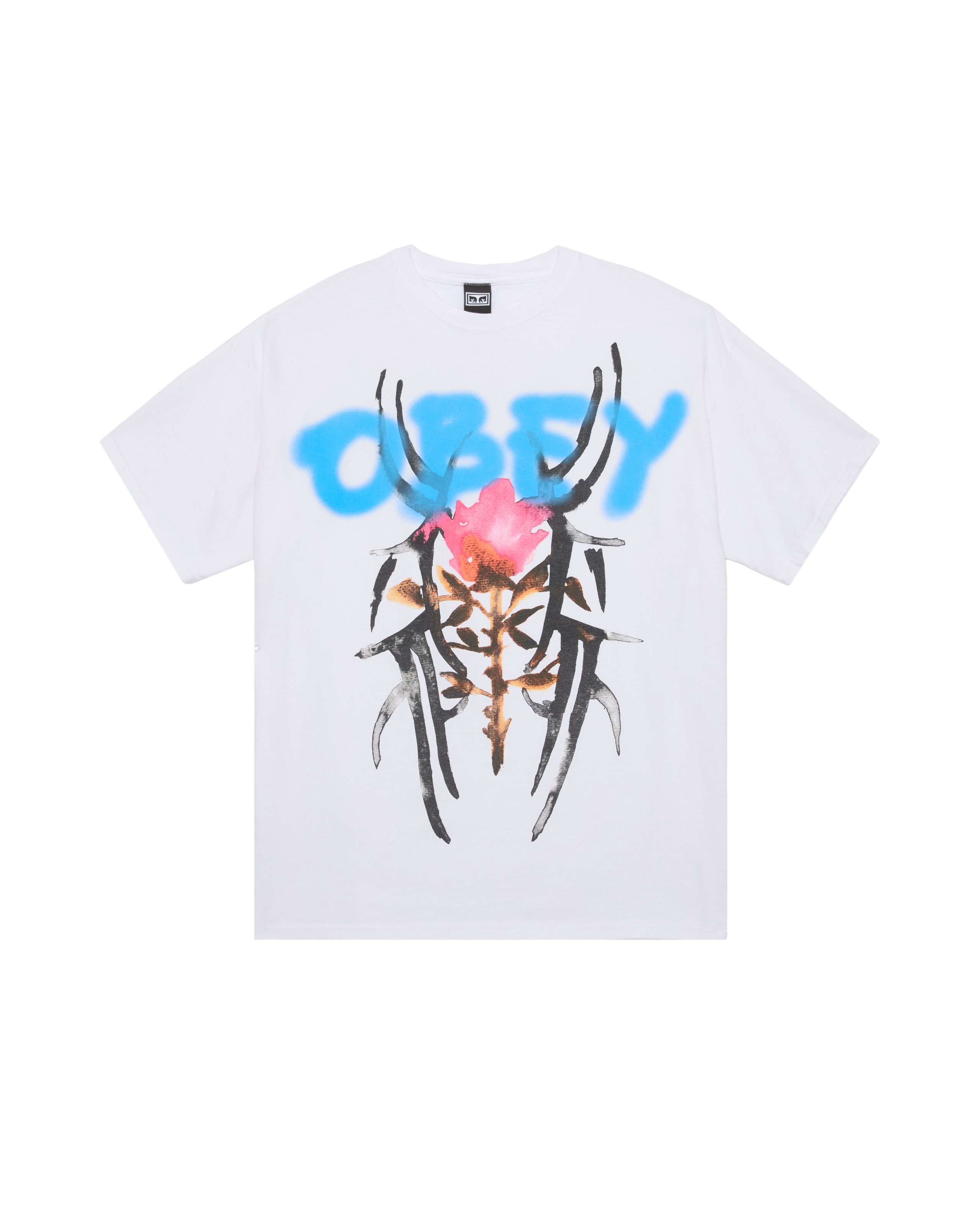 ROSE TRIBAL VINTAGE T-SHIRT (zoomed)