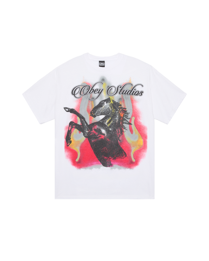 OBEY STUDIOS HORSE VINTAGE T-SHIRT