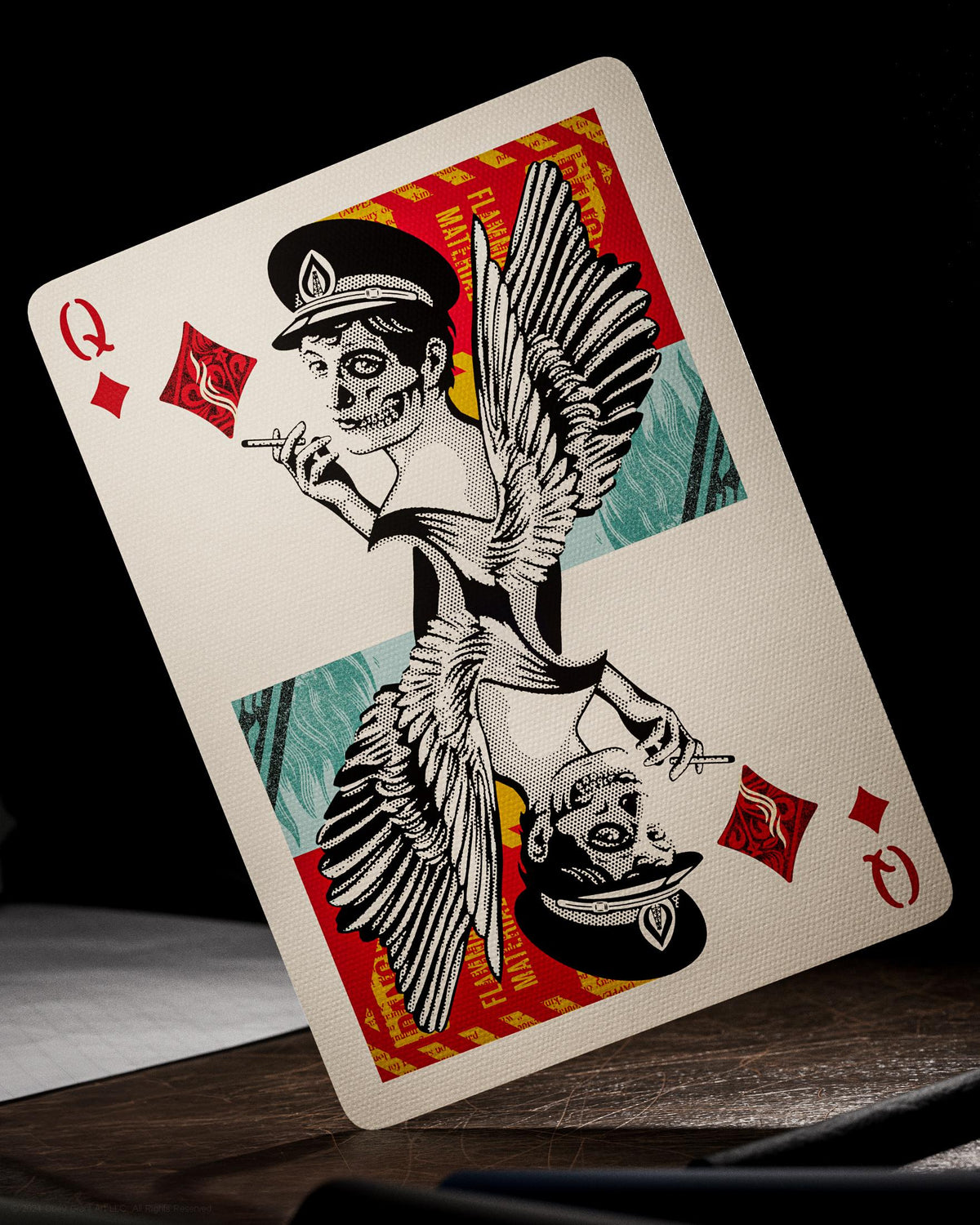 OBEY PLAYING CARDS gold
