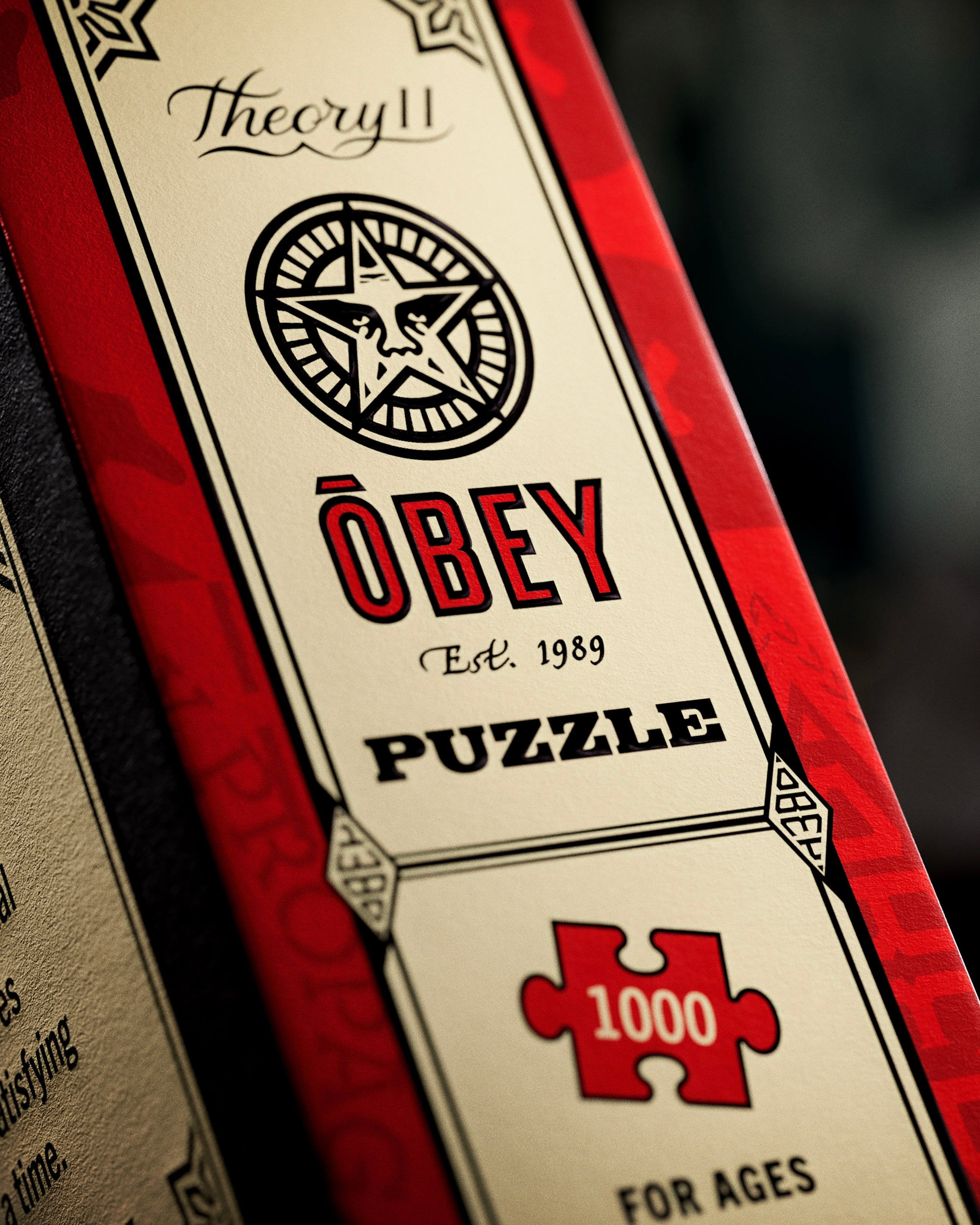OBEY X THEORY11 JIGSAW PUZZLE (zoomed)