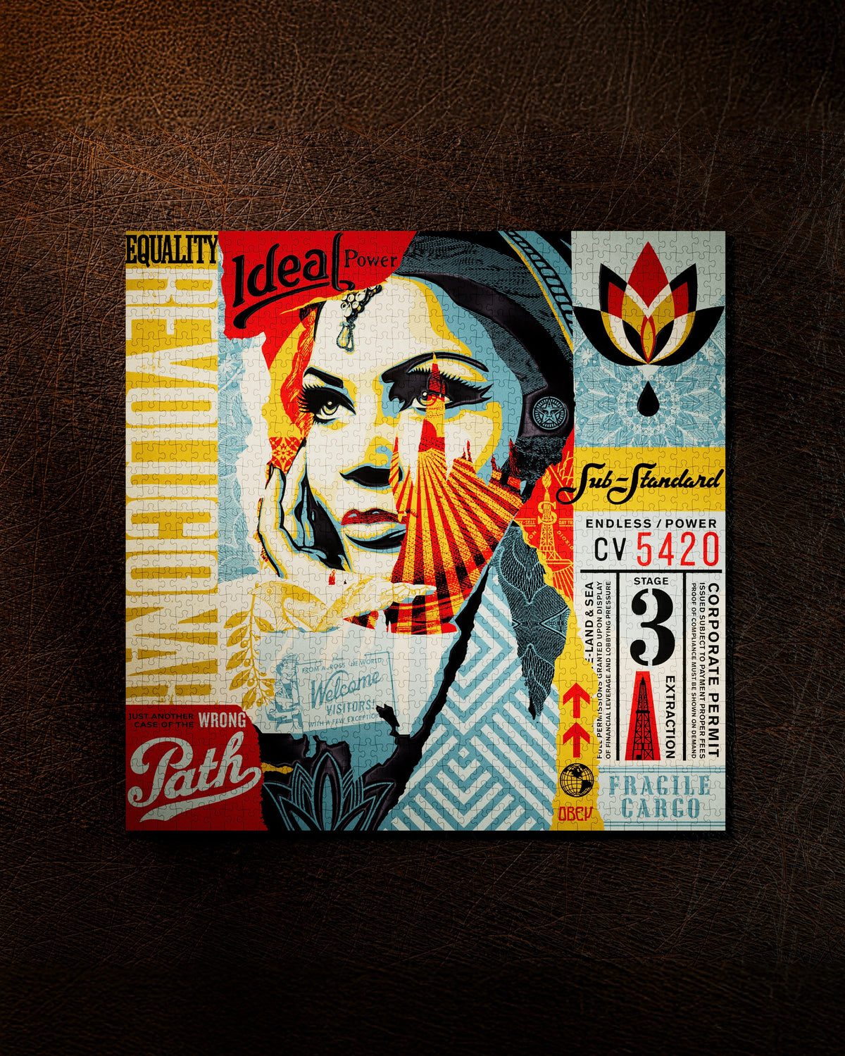OBEY X THEORY11 JIGSAW PUZZLE