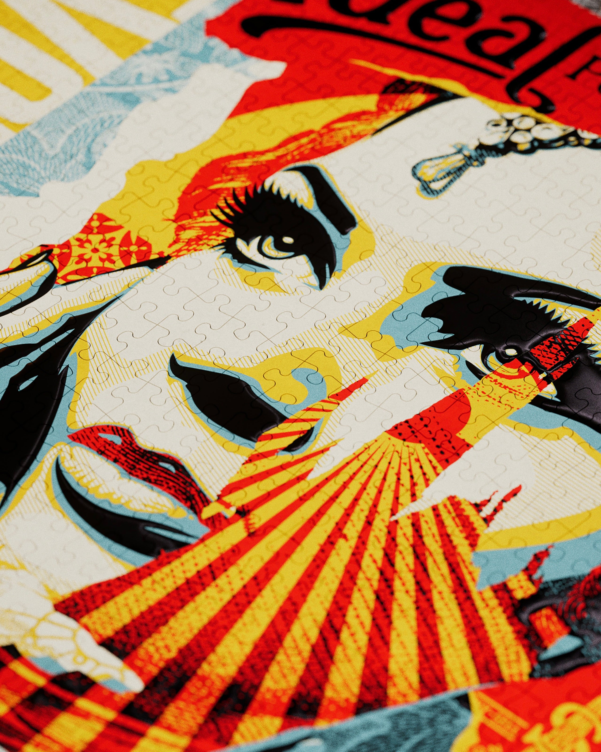 OBEY X THEORY11 JIGSAW PUZZLE (zoomed)