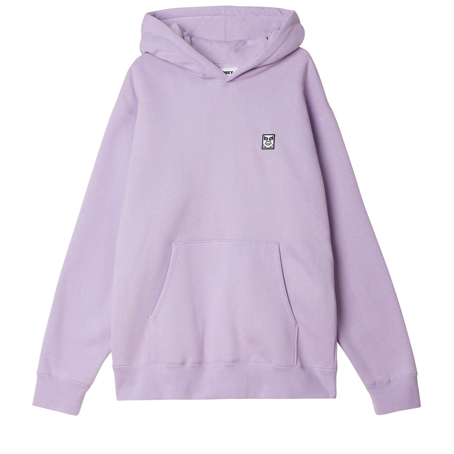ICON PATCH EXTRA HEAVY PULLOVER HOOD DIGITAL LAVENDER