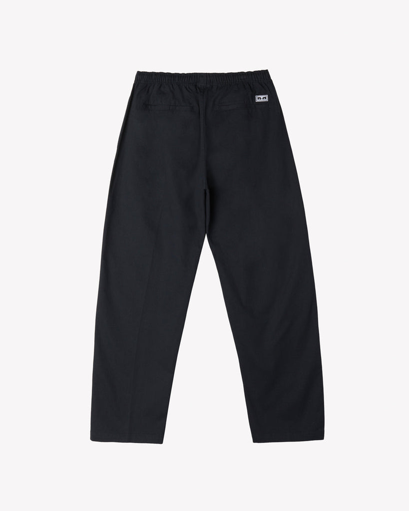 EASY TWILL PANT BLACK | OBEY Clothing