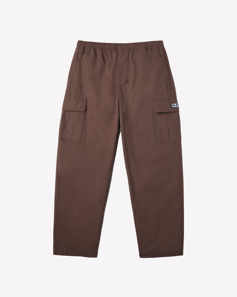 EASY RIPSTOP CARGO PANT DARK BROWN | OBEY Clothing