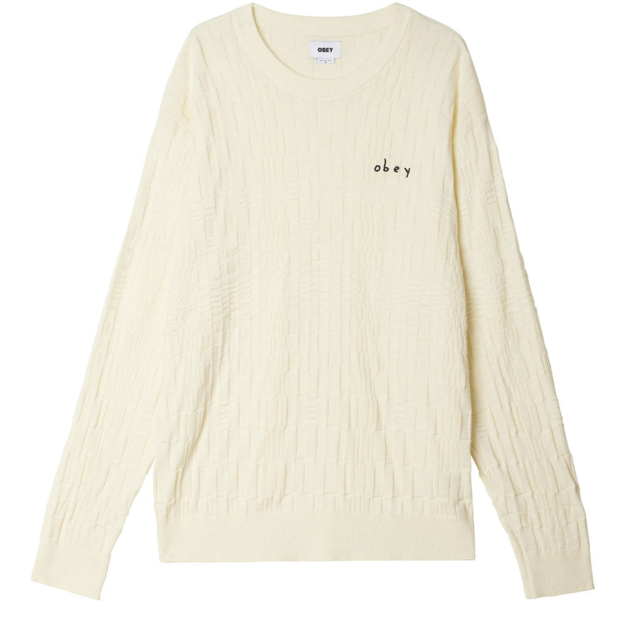 SPATIAL SWEATER UNBLEACHED