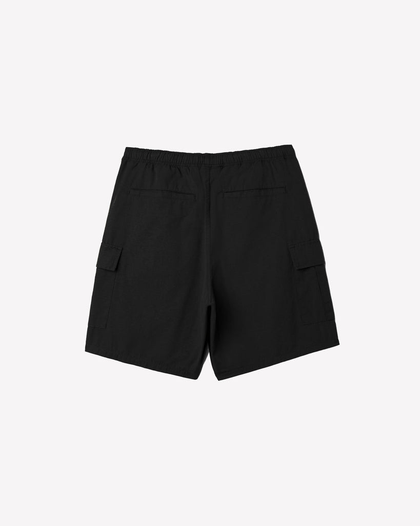 EASY RIPSTOP CARGO SHORT BLACK | OBEY Clothing