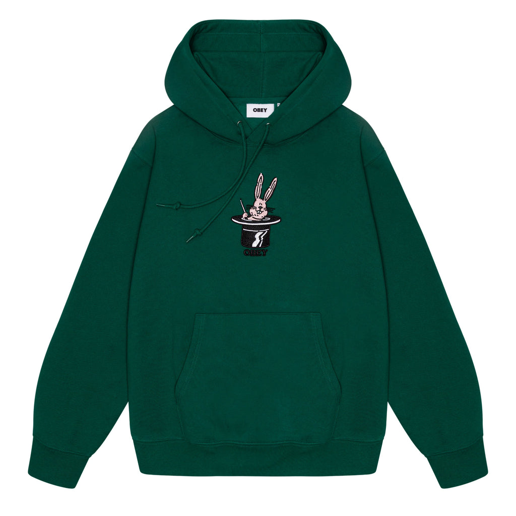OBEY DISSAPPEAR PULLOVER HOOD AVENTURINE GREEN | OBEY Clothing