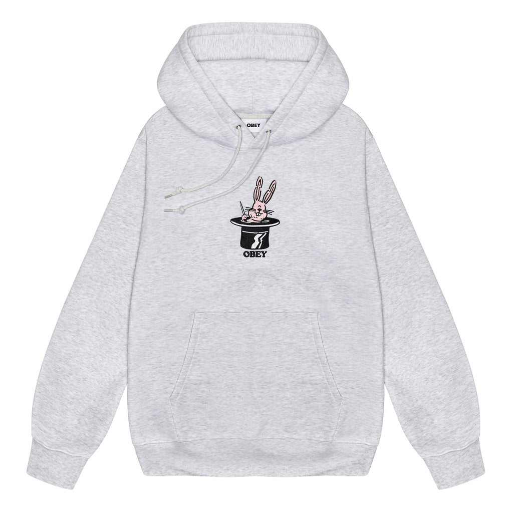 OBEY DISSAPPEAR PULLOVER HOOD HEATHER GREY | OBEY Clothing