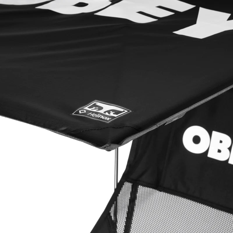 OBEY X HELINOX PERSONAL SHADE black | OBEY Clothing