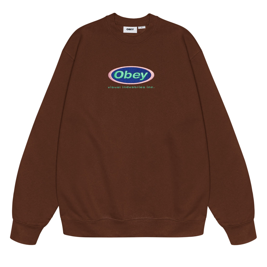 OBEY INC. CREWNECK SEPIA | OBEY Clothing