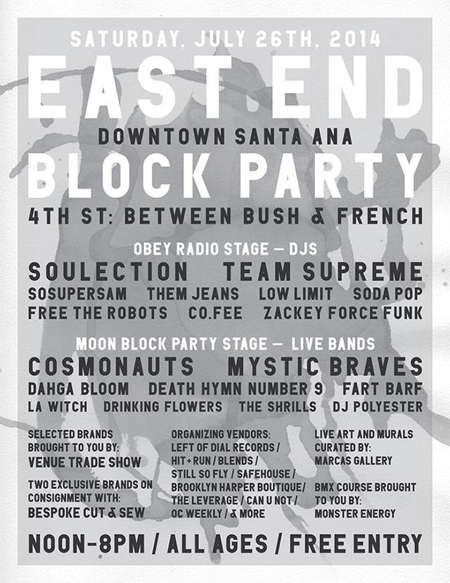 DTSA EAST END BLOCK PARTY