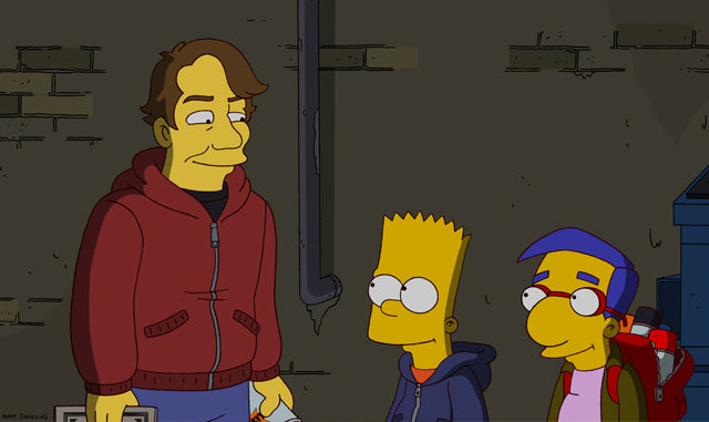 Shepard on The Simpsons