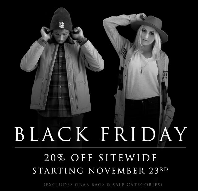 BLACK FRIDAY SALE