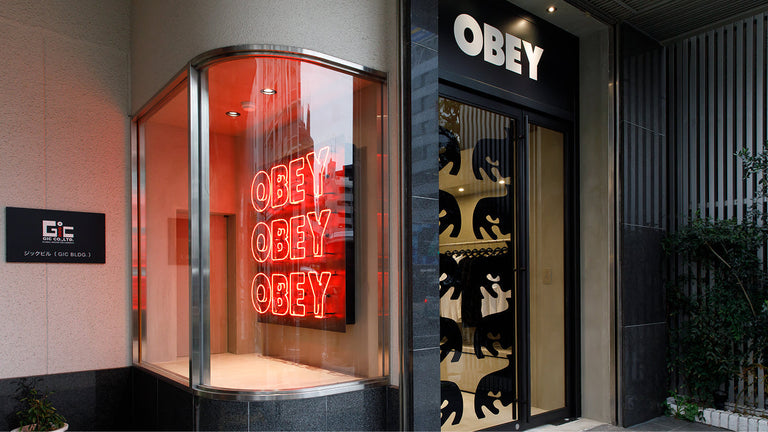 OBEY OSAKA FLAGSHIP STORE OPENING