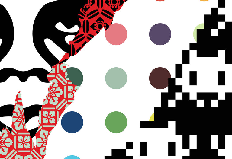 Triple Trouble: Fairey, Hirst, Invader art collaboration highlight